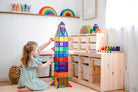 Connetix - Rainbow Creative Pack - 102 Piece Magnetic Tiles - Connetix - littleyoyo.ca