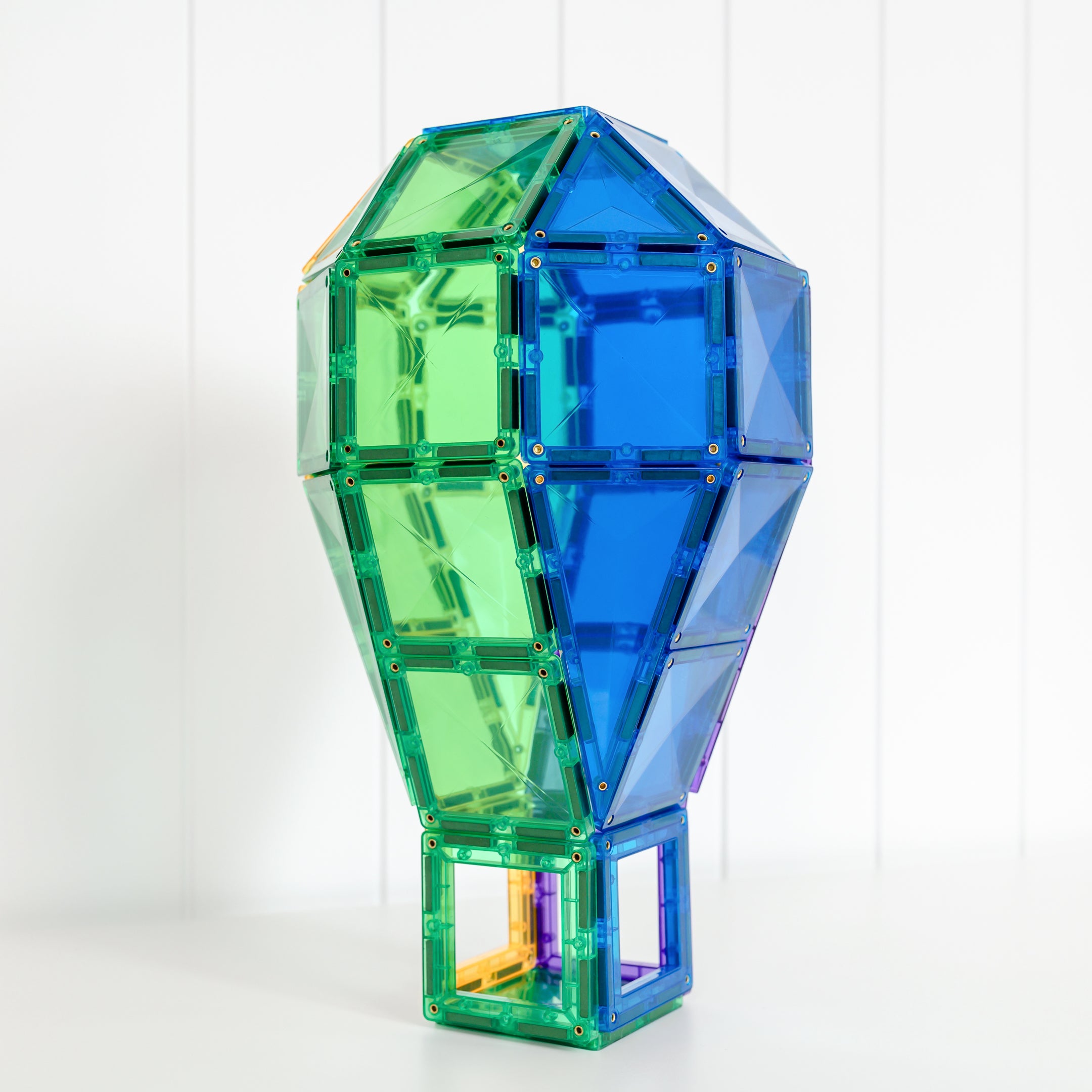 Connetix - Rainbow Creative Pack - 102 Piece Magnetic Tiles - Connetix - littleyoyo.ca