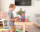 Connetix - Pastel Starter Pack - 64 Piece Magnetic Tiles - Connetix - littleyoyo.ca