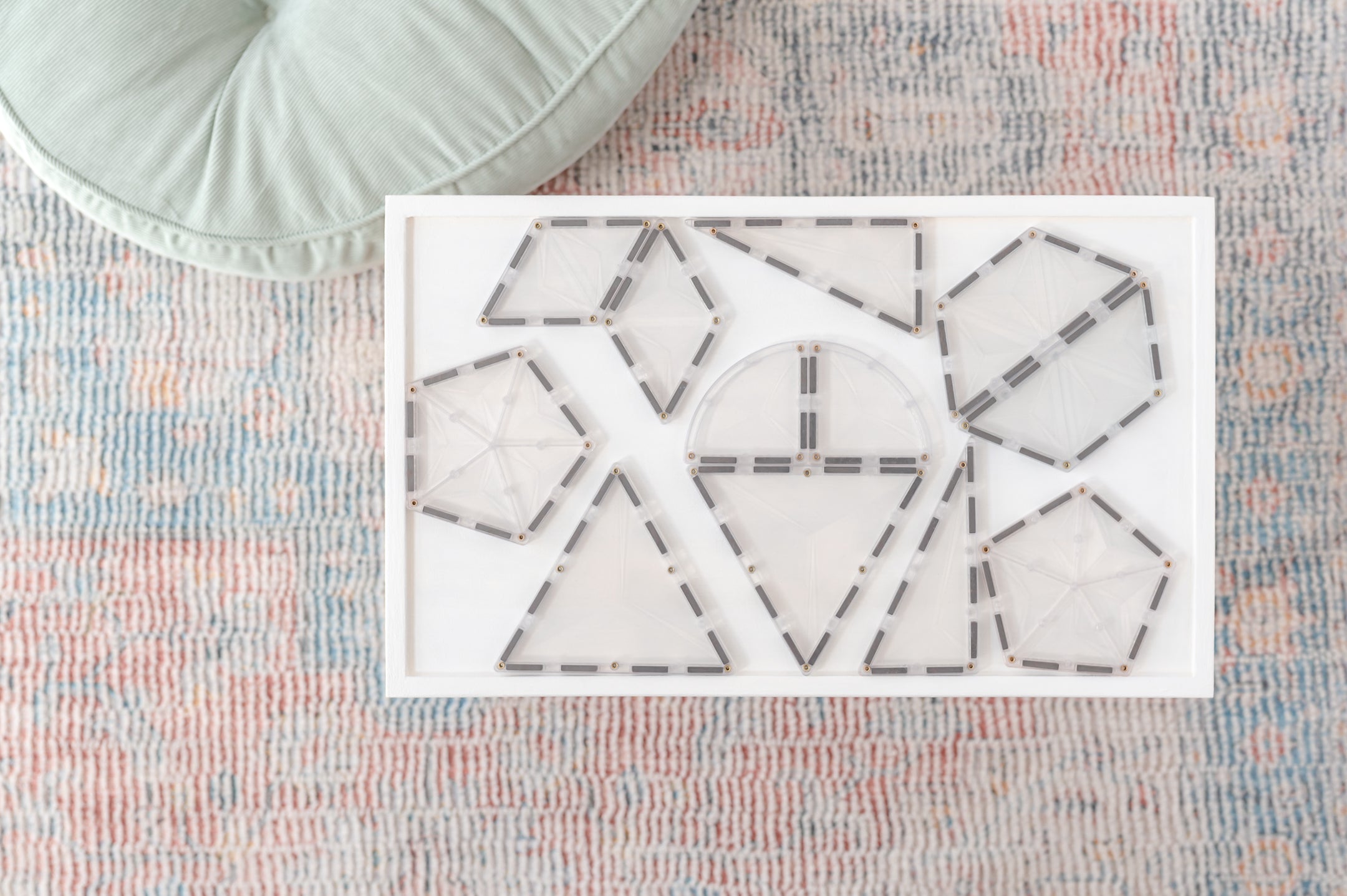 Connetix - Clear Shape Expansion Pack - 24 Piece Magnetic Tiles - Connetix - littleyoyo.ca
