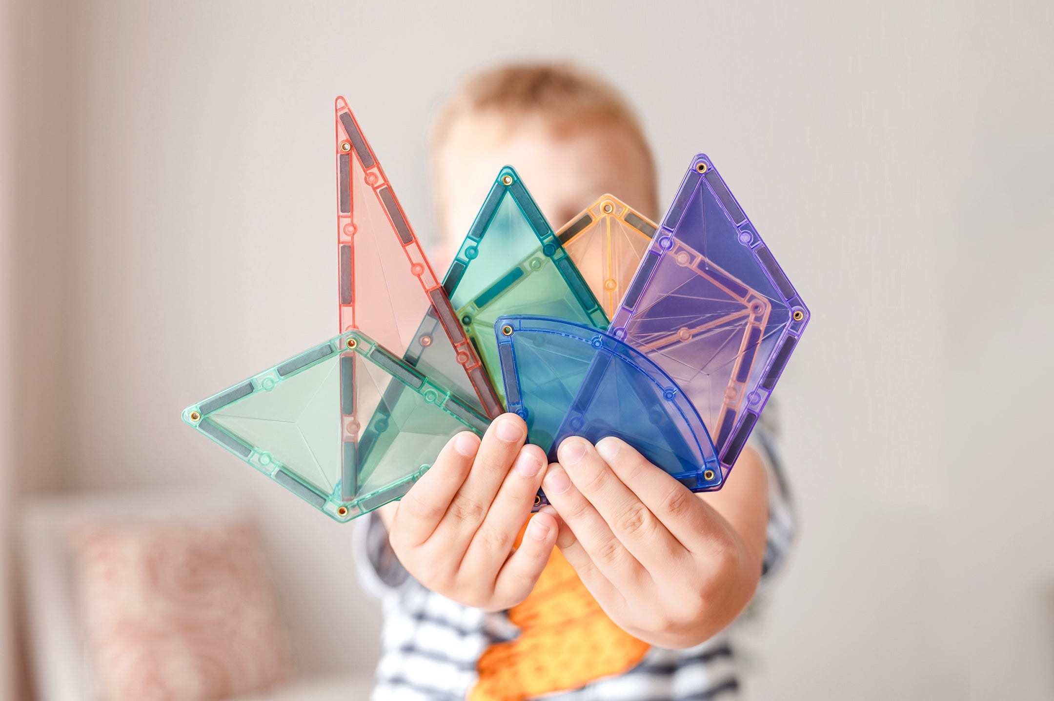 Connetix - Pastel Shape Expansion Pack - 48 Piece Magnetic Tiles - Connetix - littleyoyo.ca
