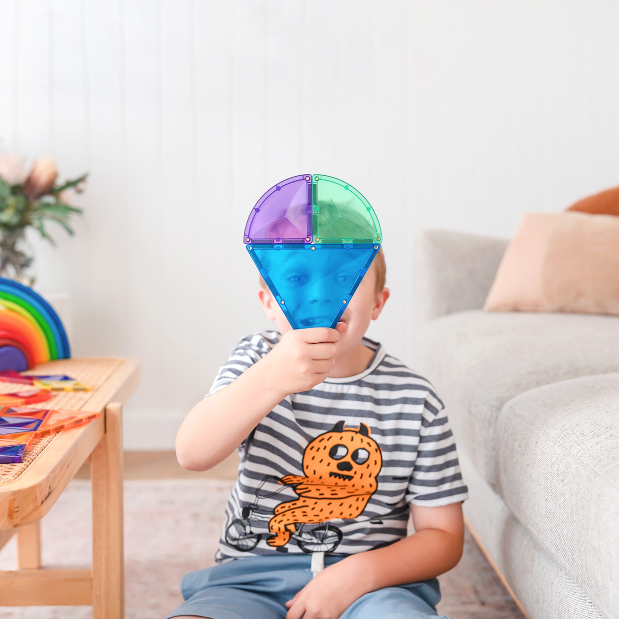 Connetix - Rainbow Shape Expansion Pack - 36 Piece Magnetic Tiles - Connetix - littleyoyo.ca