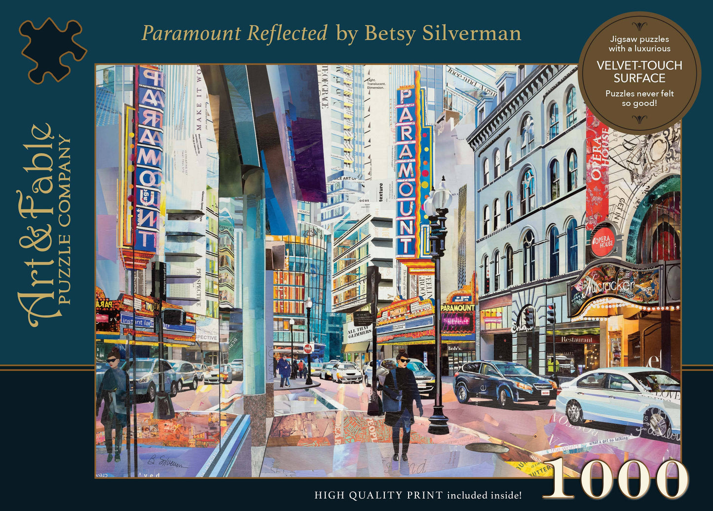 Paramount Reflected - 1000pc Velvet-Touch Jiasaw Puzzle