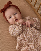 Quincy Mae Velour Bow Headband Redwood