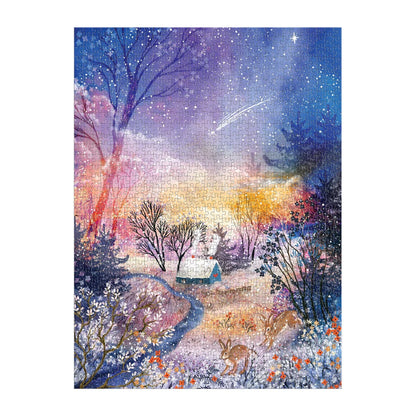 Enchanted Snowfall - 1000pc Jigsaw Puzzle