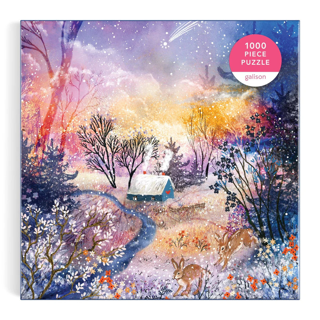 Enchanted Snowfall - 1000pc Jigsaw Puzzle - Galison - littleyoyo.ca