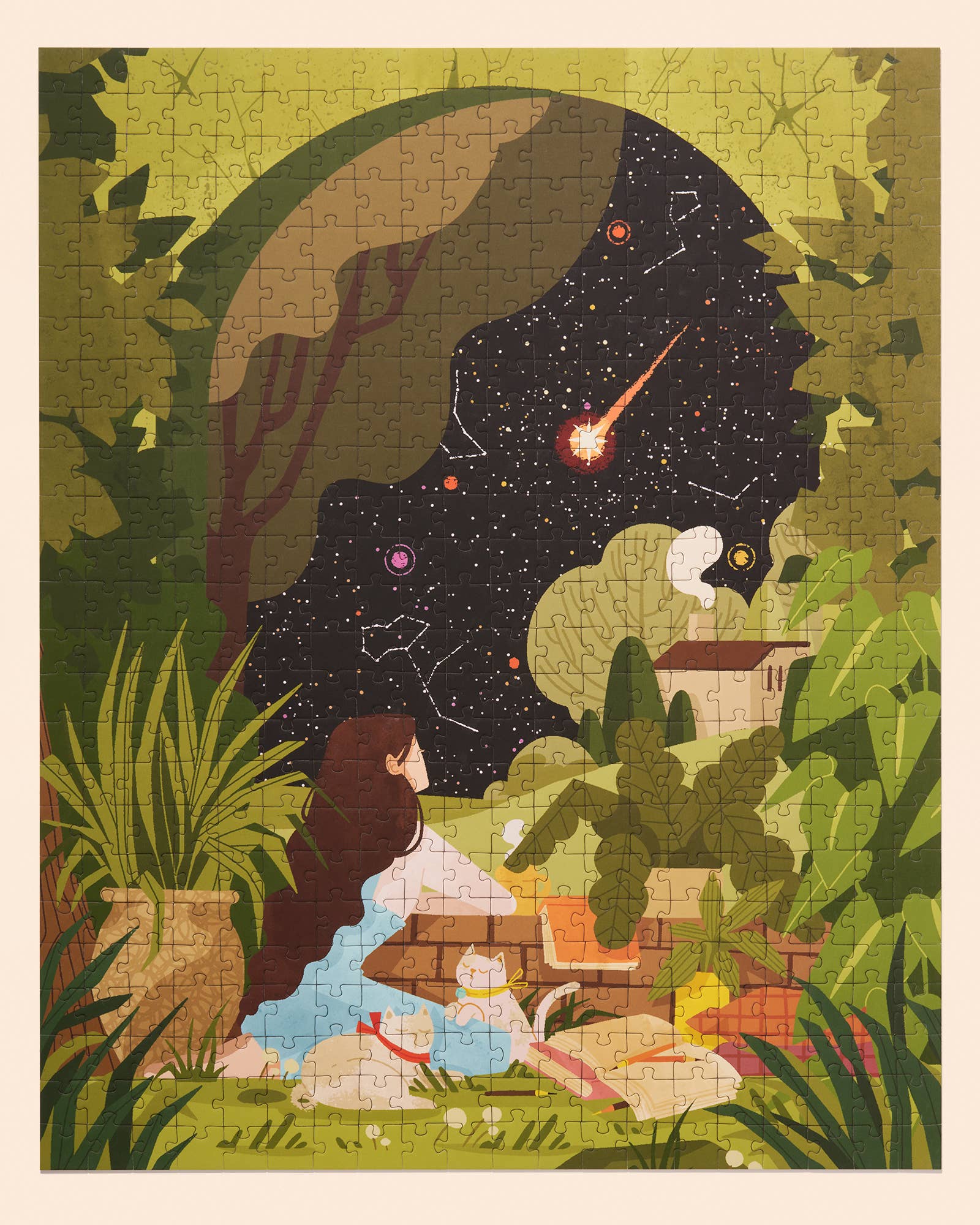 Enchanted Puzzle 500 Piece Puzzle - Ordinary Habit - littleyoyo.ca