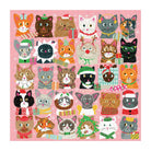 Festive Furballs - 500 Piece Jigsaw Puzzle - Galison - littleyoyo.ca