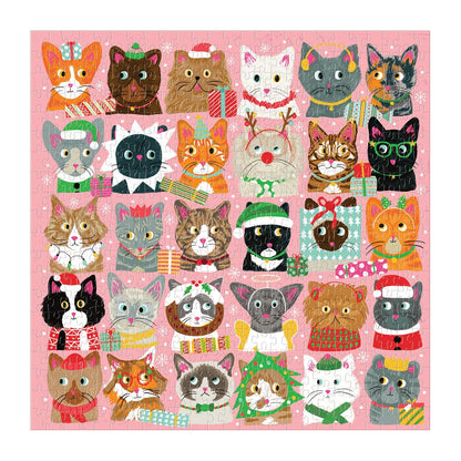 Festive Furballs - 500 Piece Jigsaw Puzzle