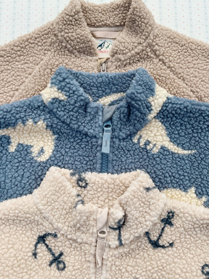 Konges Slojd - Judy Teddy Jacket - Dino Mist