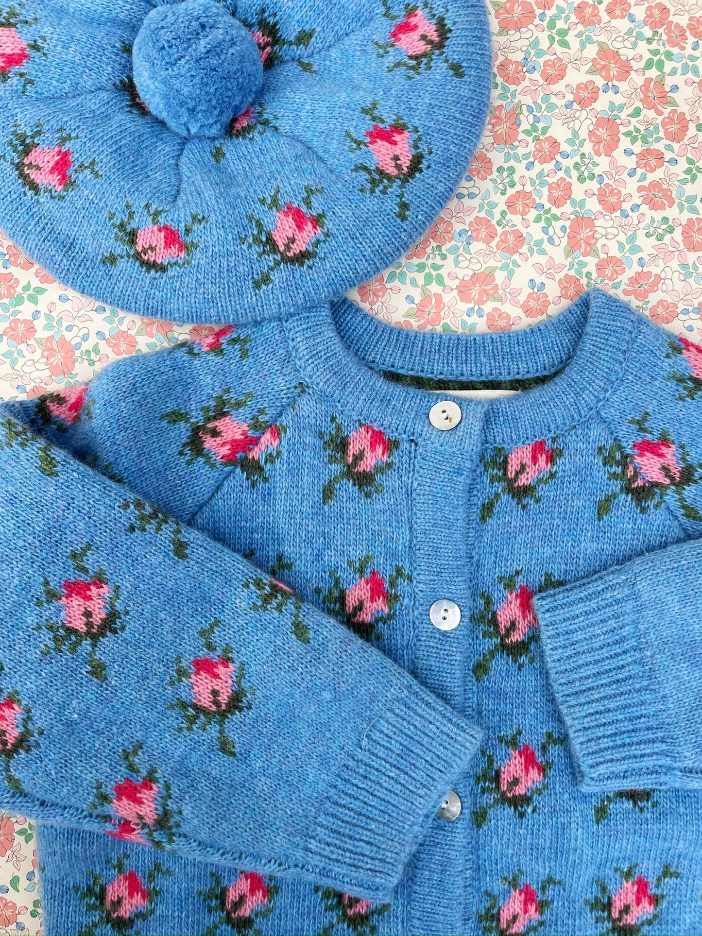 Konges Slojd - Belou Knit Cardigan - Rosie Shades