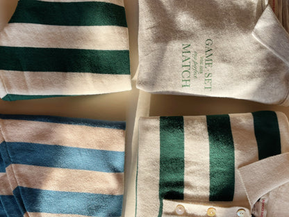 Konges Slojd - Spotty LS Polo GOTS - Off White Melange