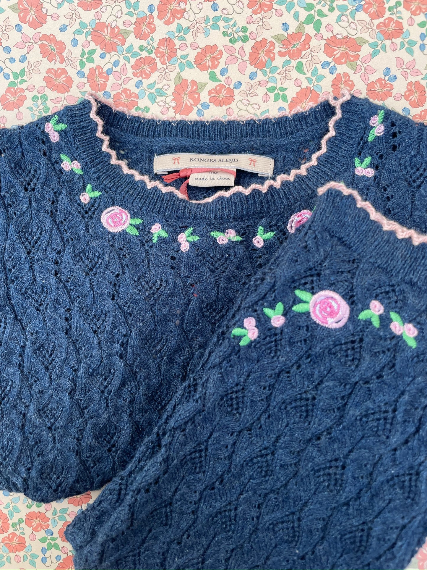 Konges Slojd - Rosier Sweater - Ensign Blue