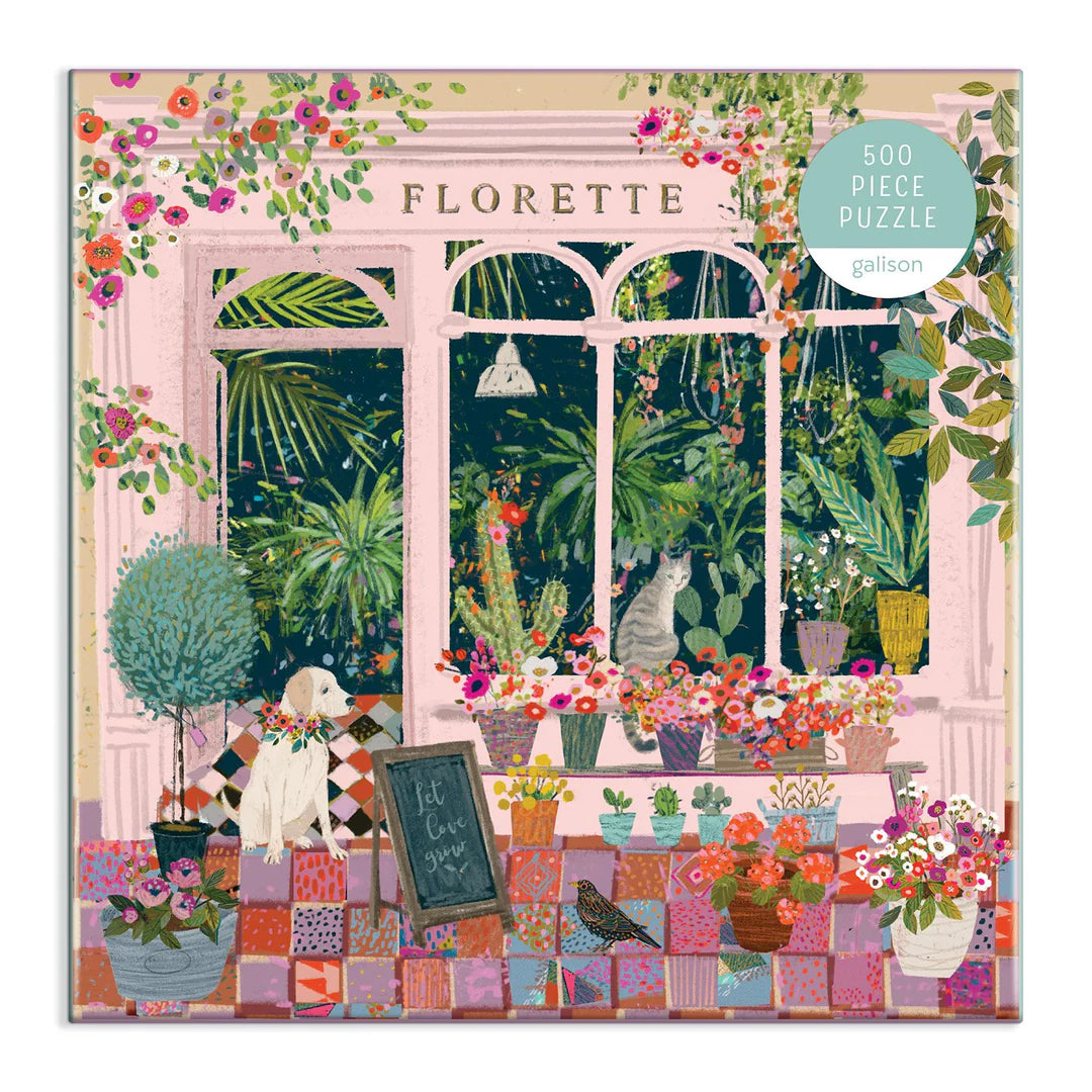 Florette - 500pc Jigsaw Puzzle - Galison - littleyoyo.ca