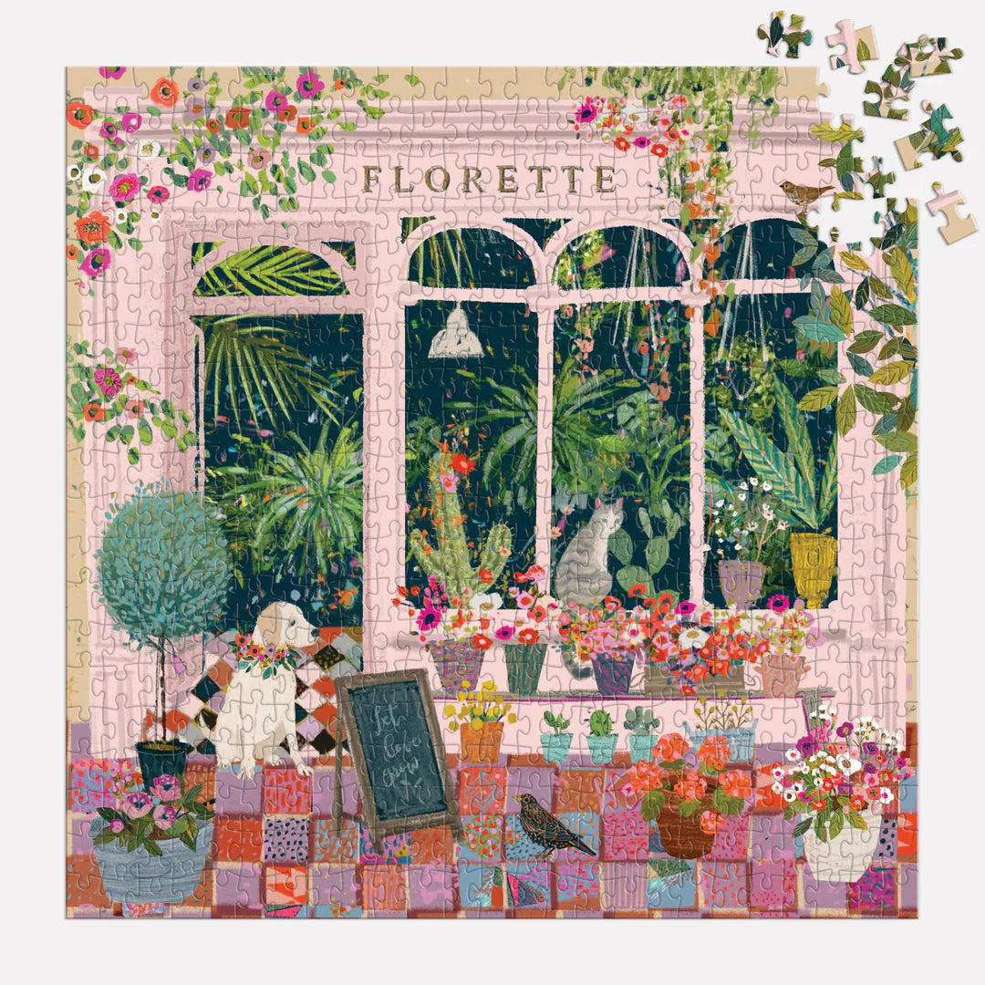 Florette - 500pc Jigsaw Puzzle - Galison - littleyoyo.ca