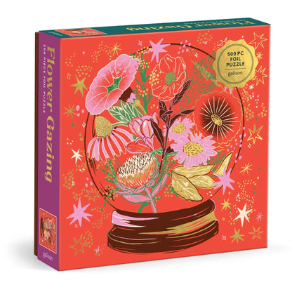 Flower Gazing - 500pc Foil Jigsaw Puzzle