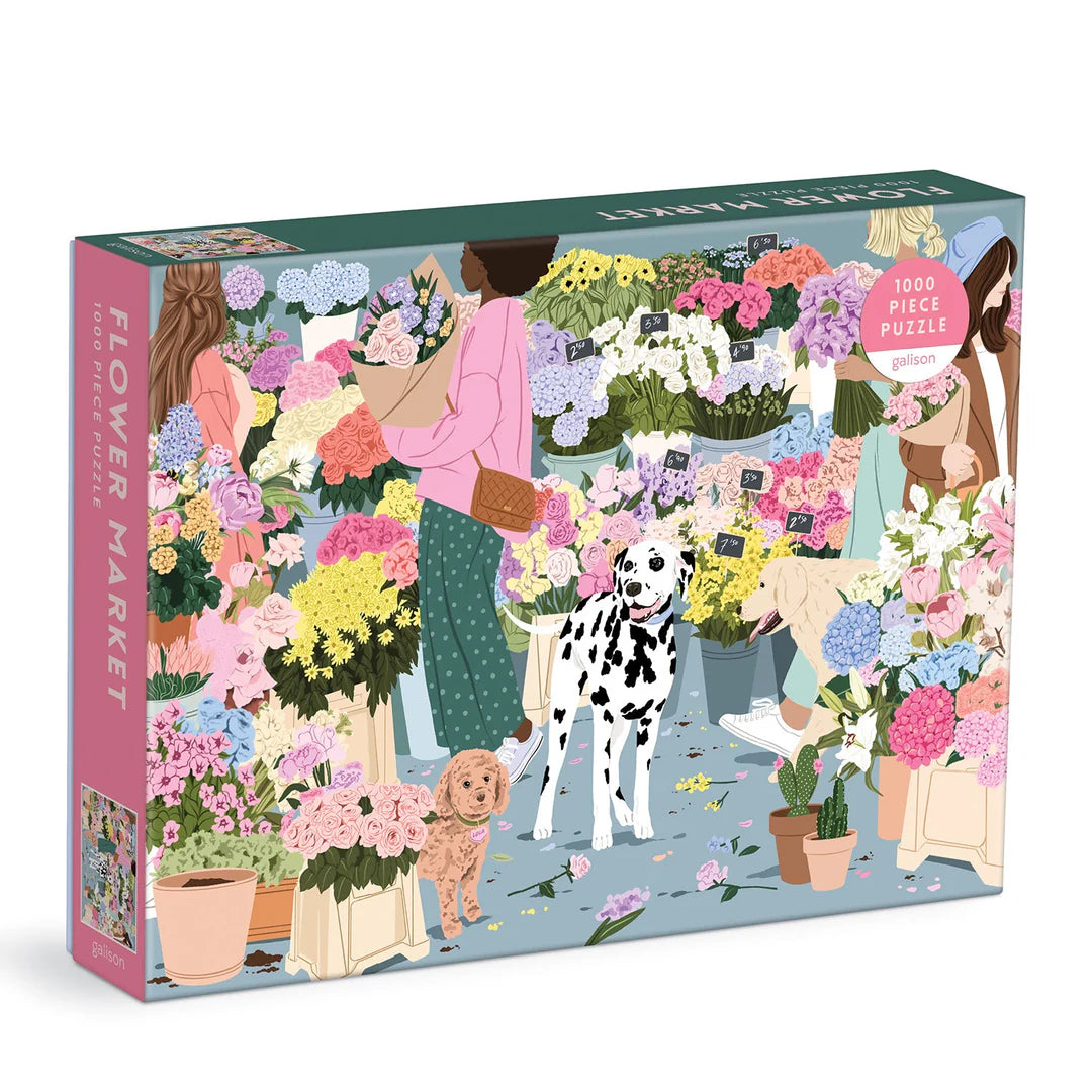 Flower Market - 1000pc Jigsaw Puzzle