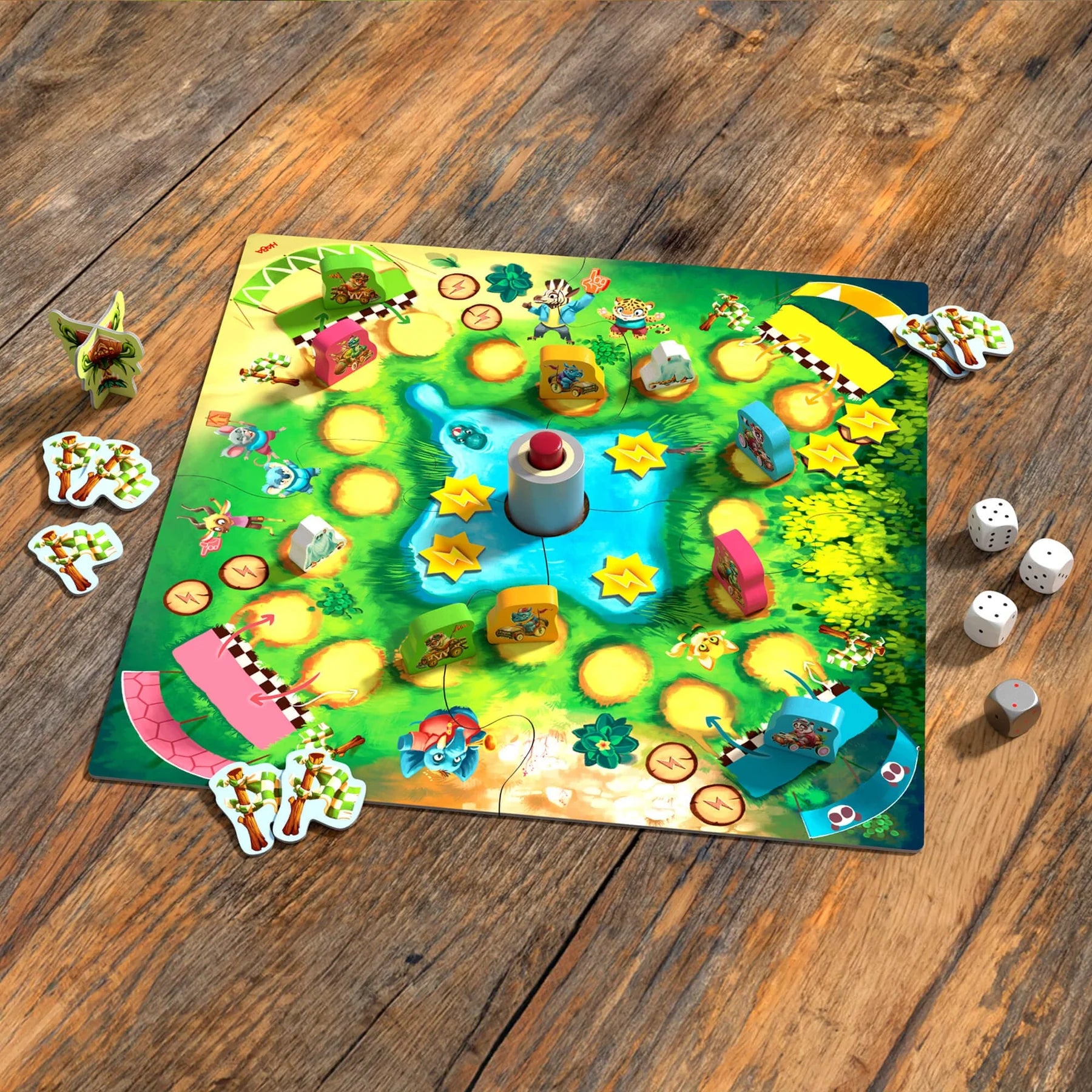 HABA - Bamboo Rally Cup - Hype in the Jungle Game - HABA - littleyoyo.ca