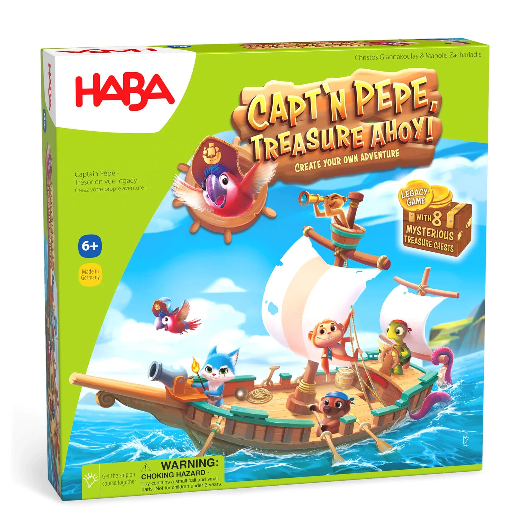 HABA - Capt'n Pepe: Treasure Ahoy! - HABA - littleyoyo.ca