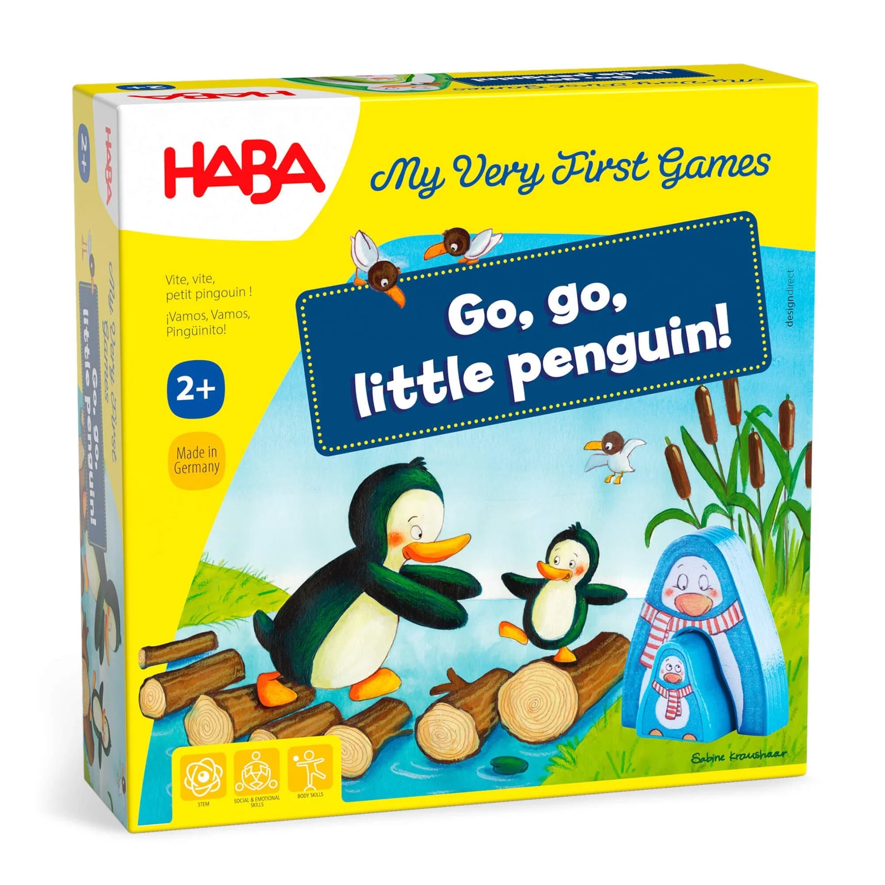 HABA - My Very First Games - Go, Go, Little Penguin - HABA - littleyoyo.ca