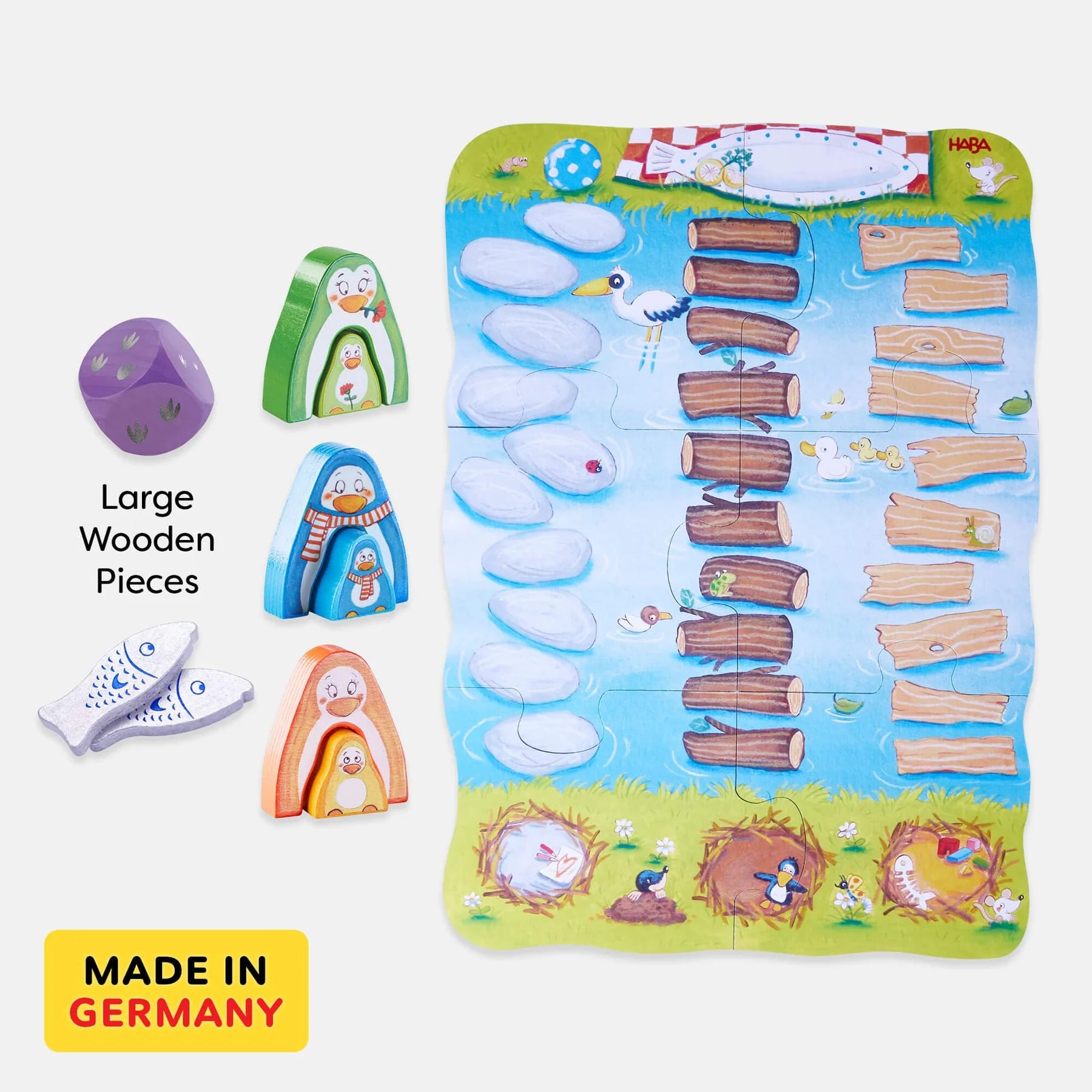 HABA - My Very First Games - Go, Go, Little Penguin - HABA - littleyoyo.ca
