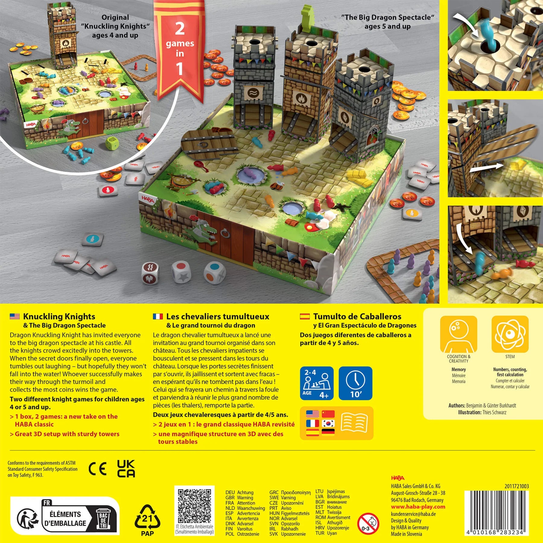 HABA - Knuckling Knights - HABA - littleyoyo.ca