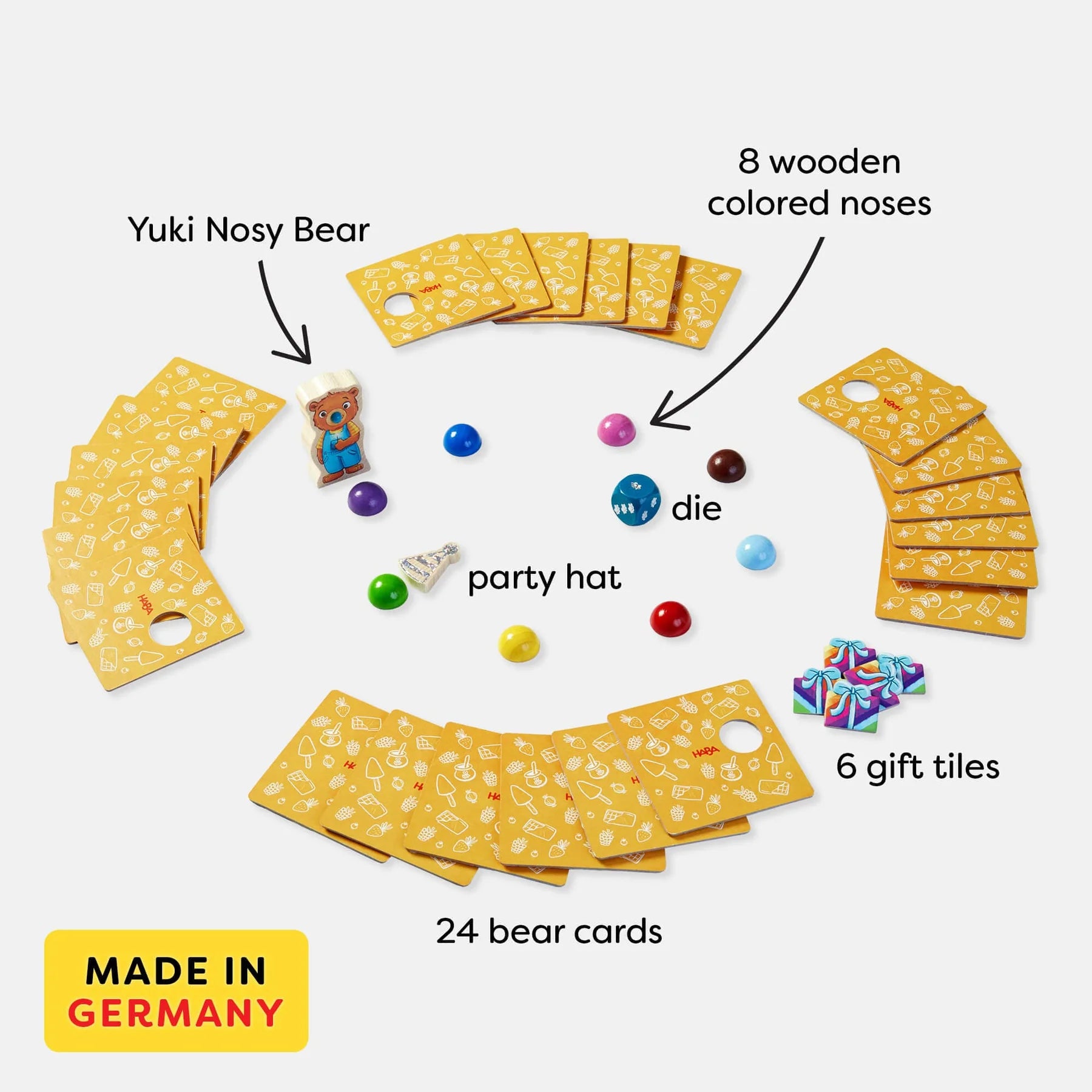 HABA - Nosy Bear Game - HABA - littleyoyo.ca
