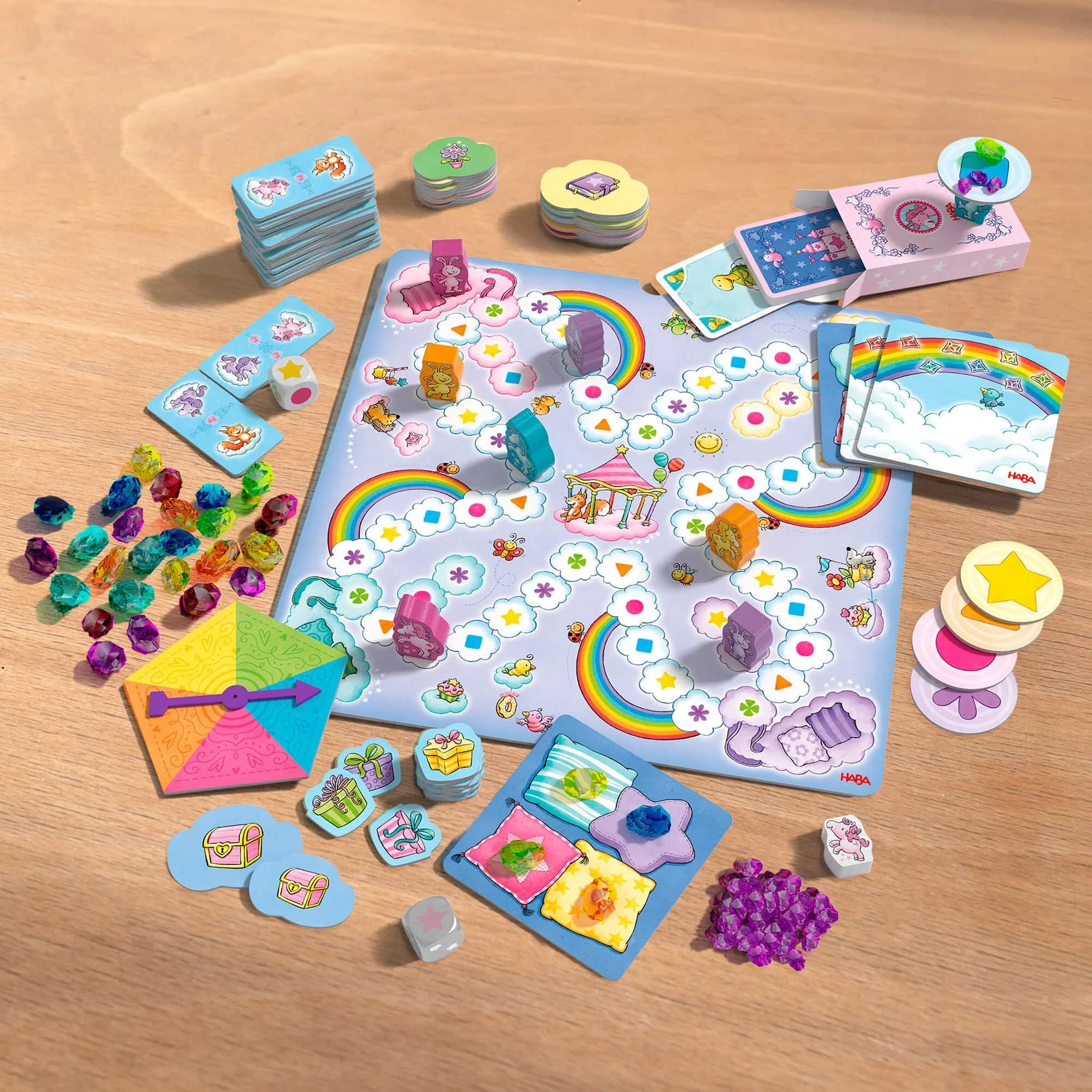HABA - Unicorn Glitterluck - Game Collection - HABA - littleyoyo.ca