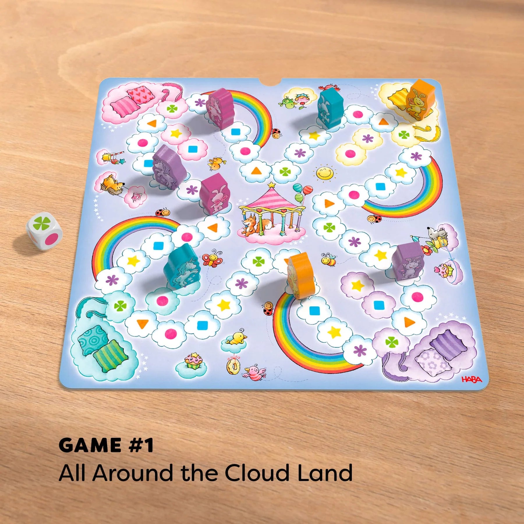 HABA - Unicorn Glitterluck - Game Collection - HABA - littleyoyo.ca