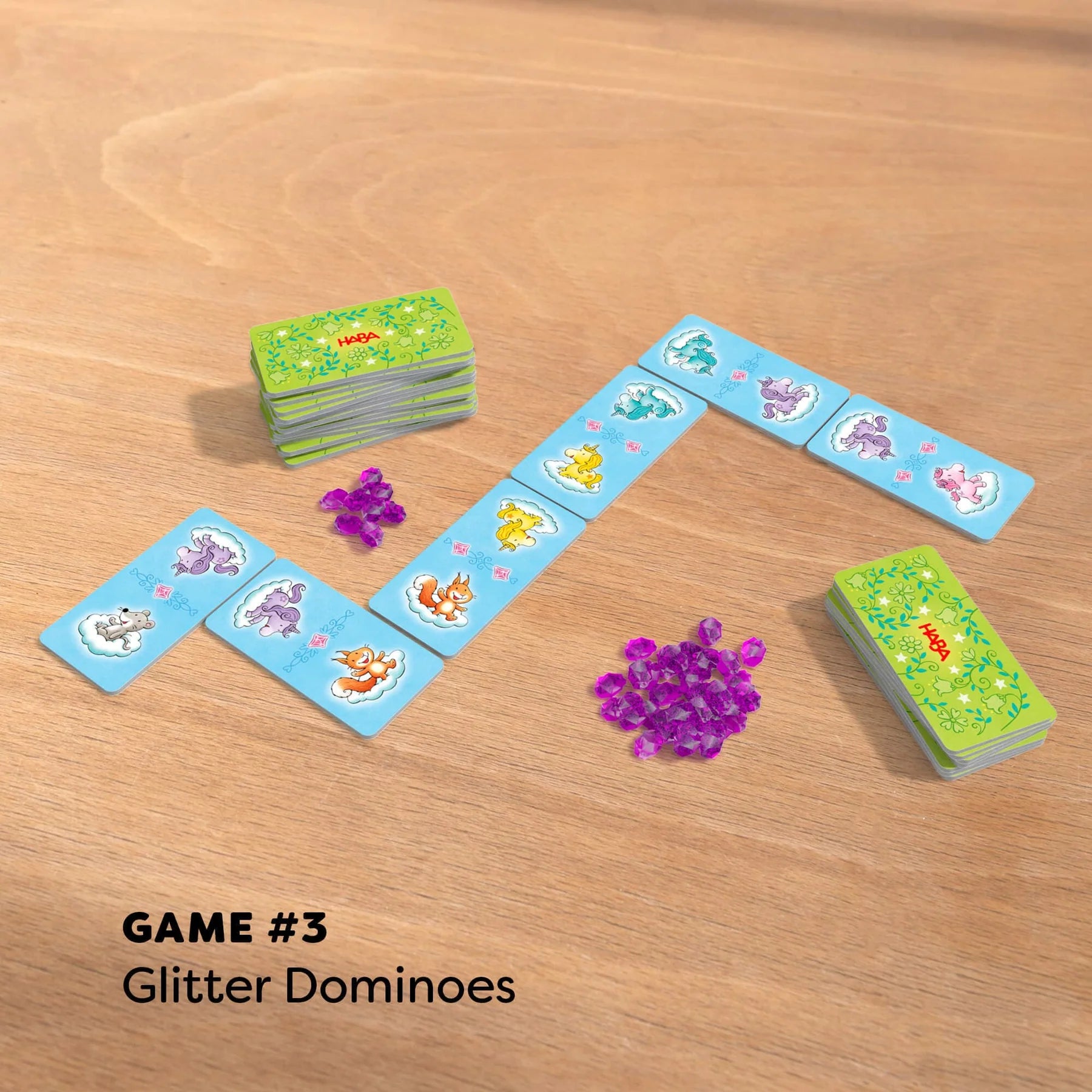 HABA - Unicorn Glitterluck - Game Collection - HABA - littleyoyo.ca