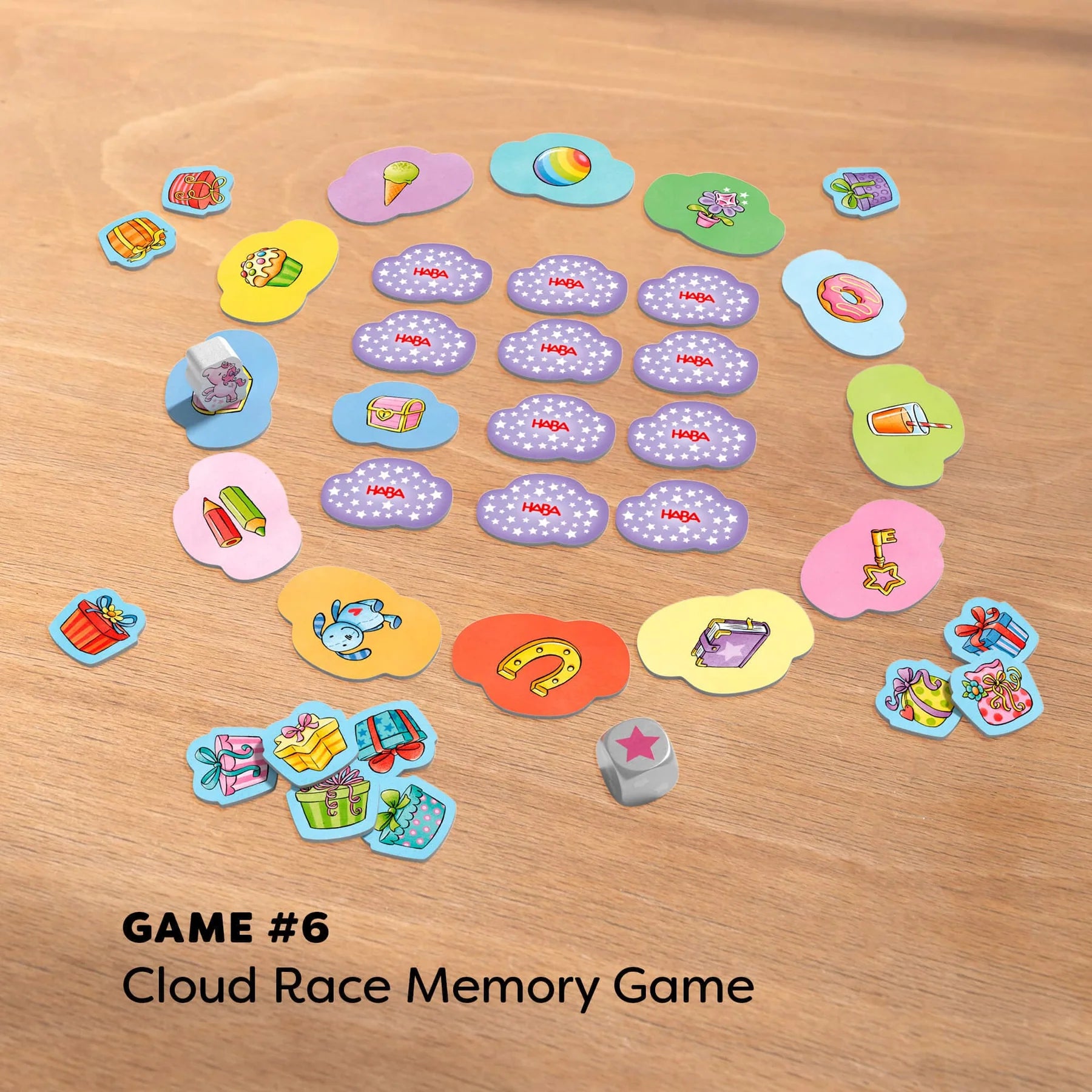 HABA - Unicorn Glitterluck - Game Collection - HABA - littleyoyo.ca