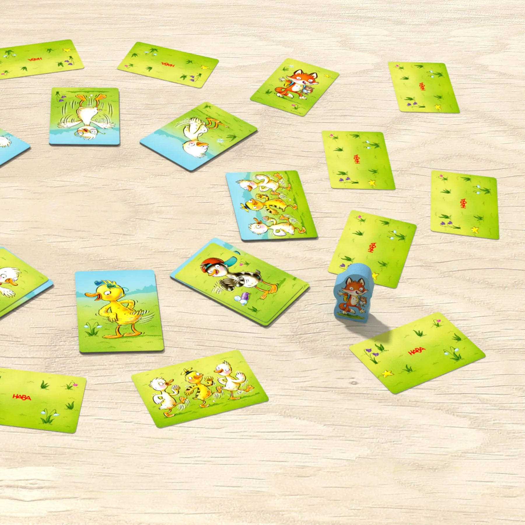 HABA - Wiggle Waggle Geese Cooperative Game - Mini - HABA - littleyoyo.ca