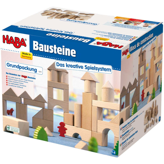 HABA - Basic Building Blocks 26 Piece Starter Set