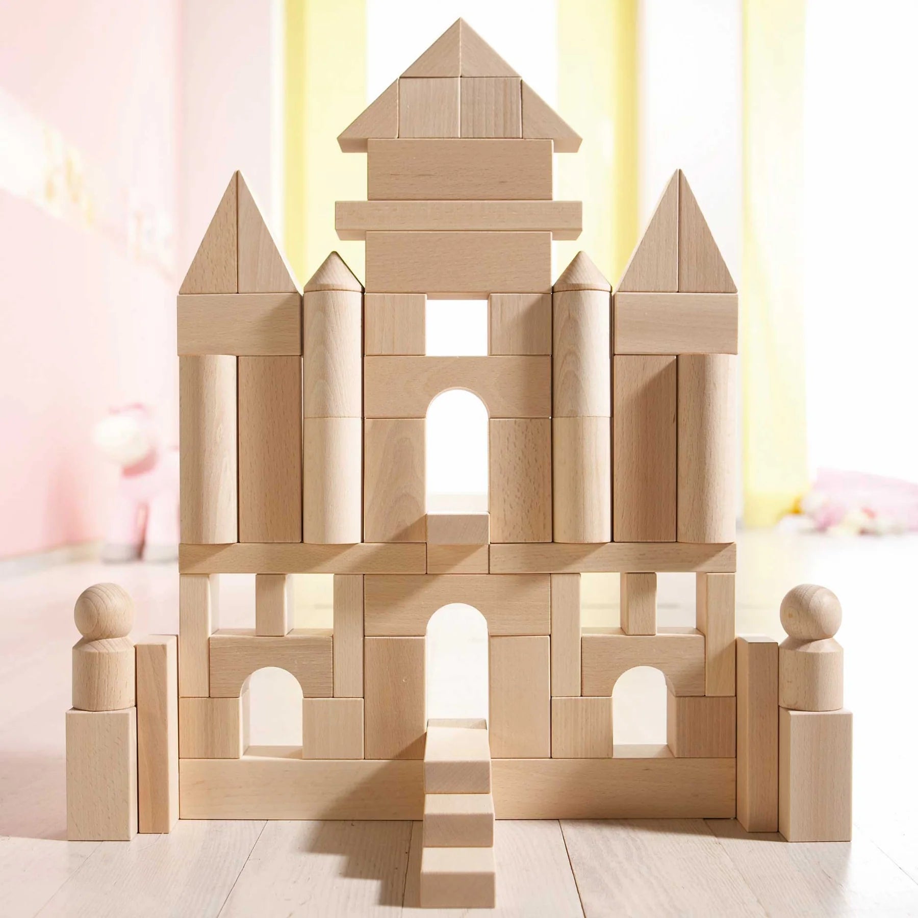 HABA - Basic Building Blocks 60 Piece Large Starter Set - HABA - littleyoyo.ca