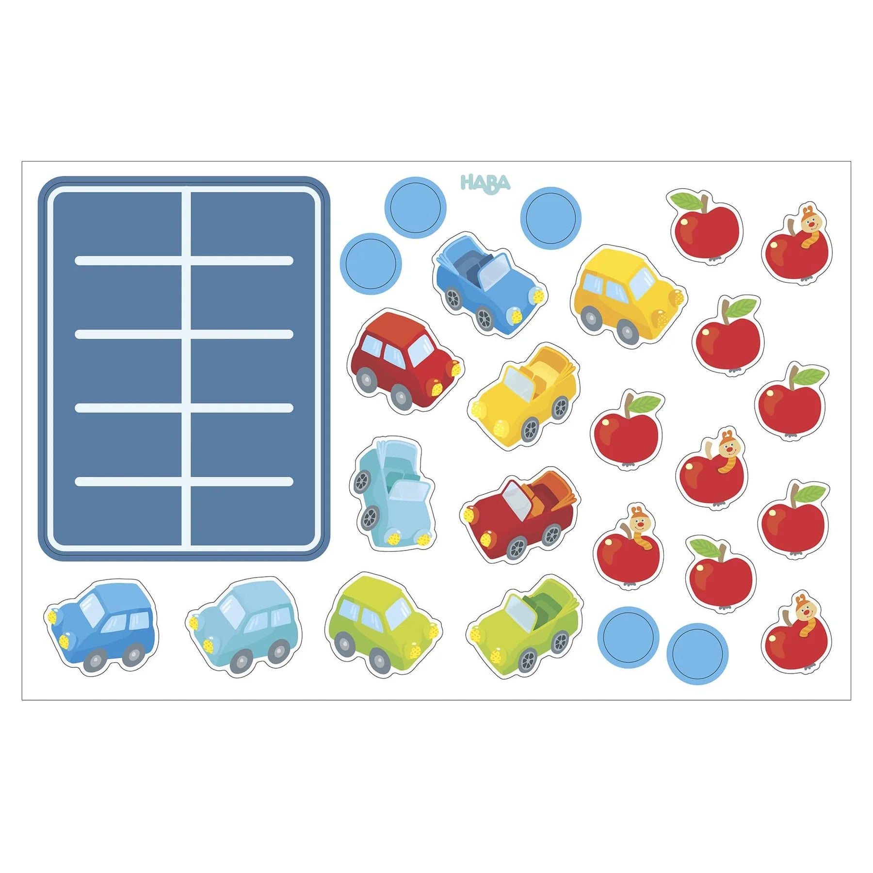 HABA - 1, 2 Numbers & You Magnetic 158 Piece Game Box - HABA - littleyoyo.ca