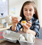 HABA - Wooden Eggs with Removable Yolk Play Food - HABA - littleyoyo.ca
