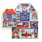 Mudpuppy - House on Mars 100 Piece House-Shaped Puzzle - Mudpuppy - littleyoyo.ca