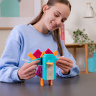 Child building with Connetix PRO Animals Pack