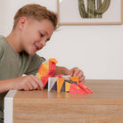 Child building with Connetix PRO Creatures Pack