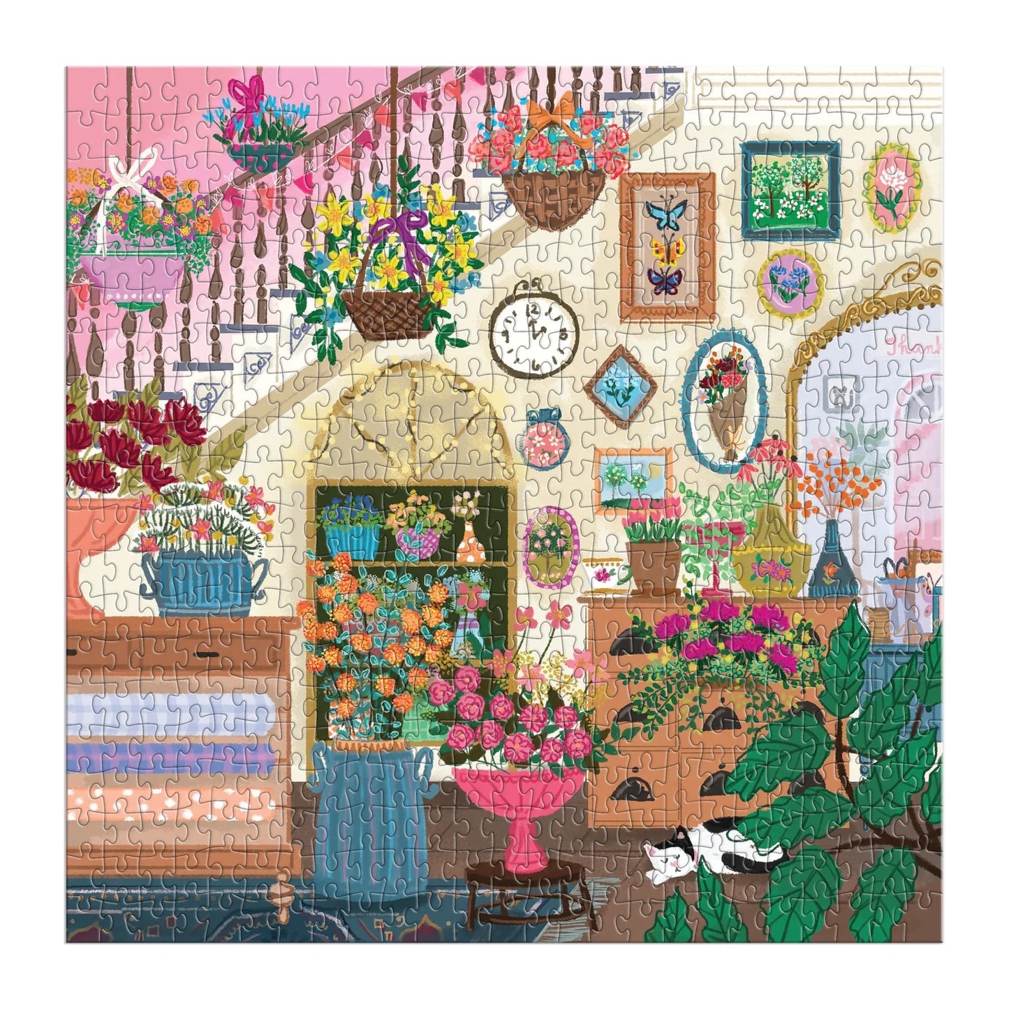 Joy Laforme Flower Shop - 500pc Jigsaw Puzzle