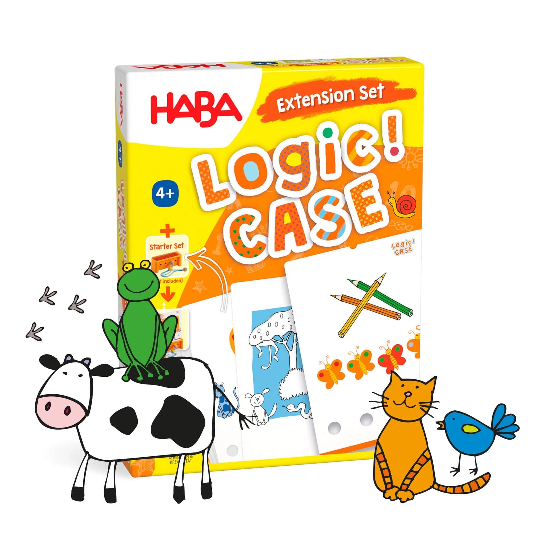 HABA - Logic! Case Expansion Set - Animals - HABA - littleyoyo.ca