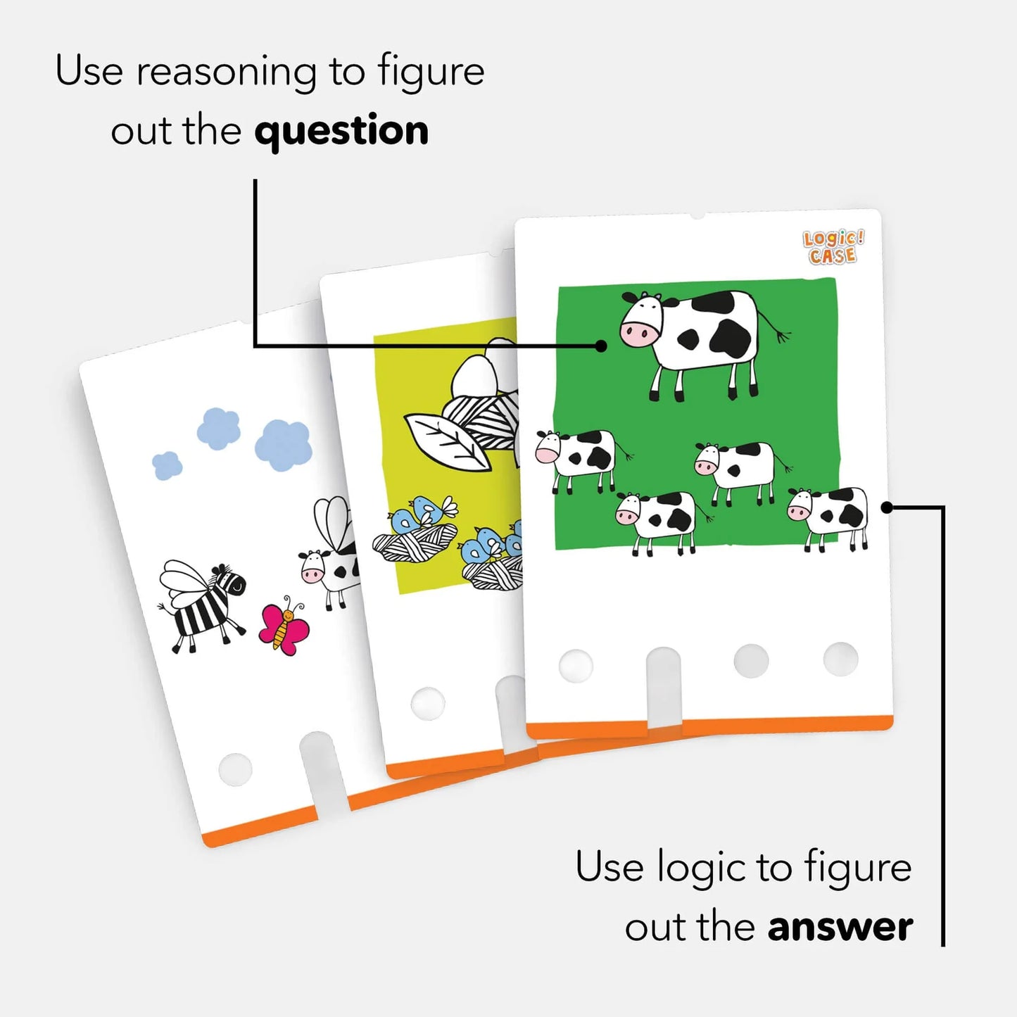 HABA - Logic!  Case Expansion Set - Animals