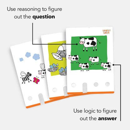 HABA - Logic!  Case Expansion Set - Animals