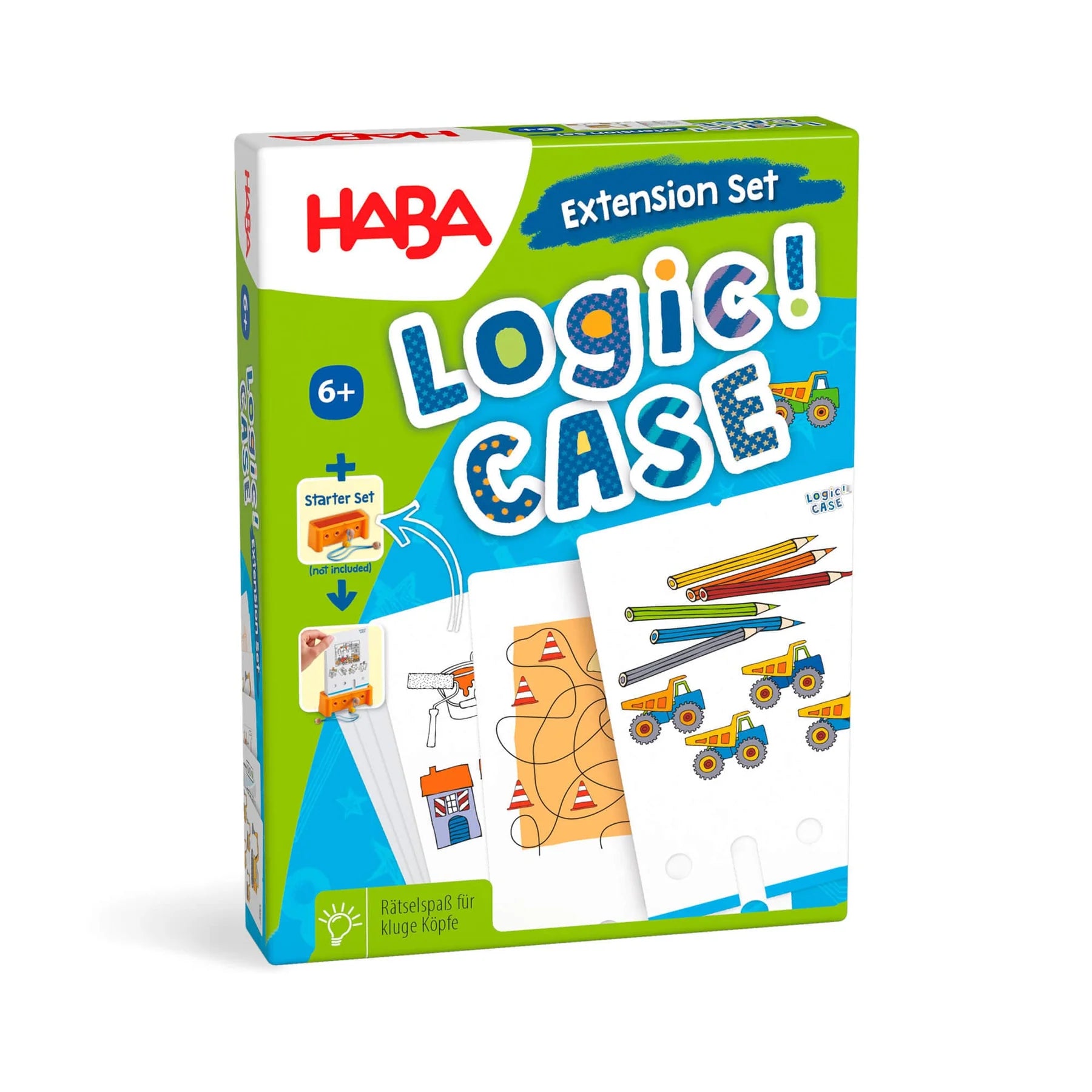 HABA - Logic! Case Expansion Set - Construction Site - HABA - littleyoyo.ca
