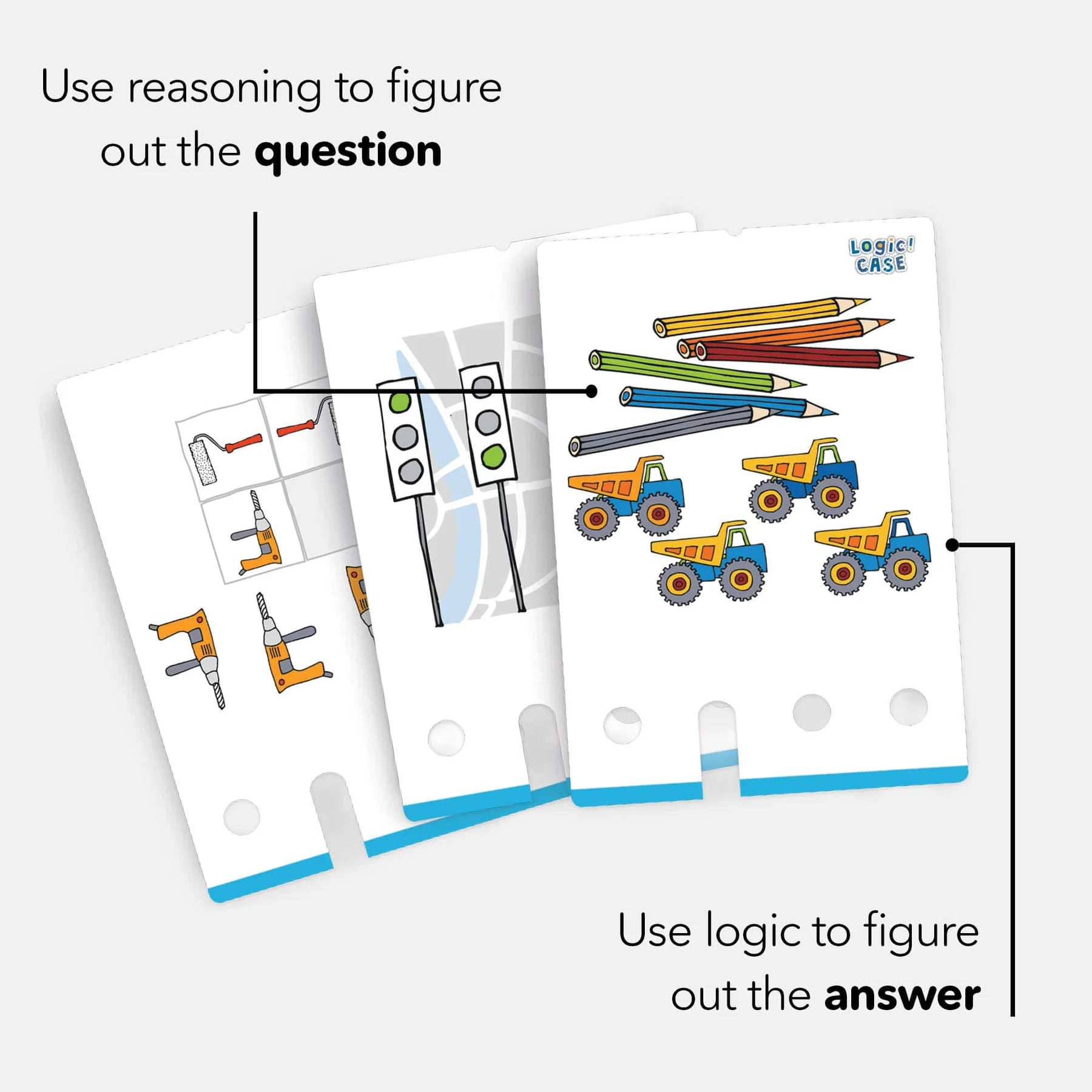 HABA - Logic! Case Expansion Set - Construction Site - HABA - littleyoyo.ca