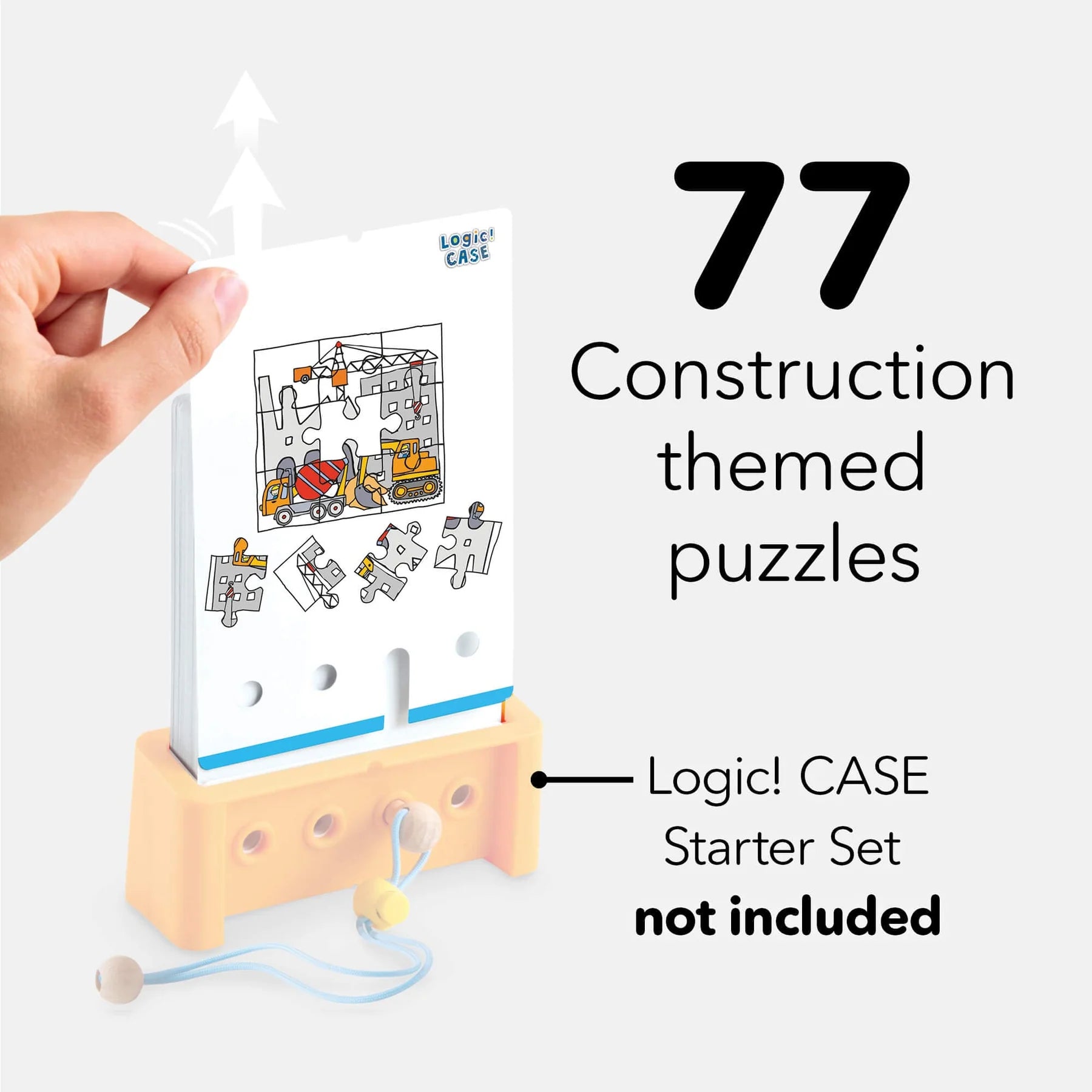HABA - Logic! Case Expansion Set - Construction Site - HABA - littleyoyo.ca