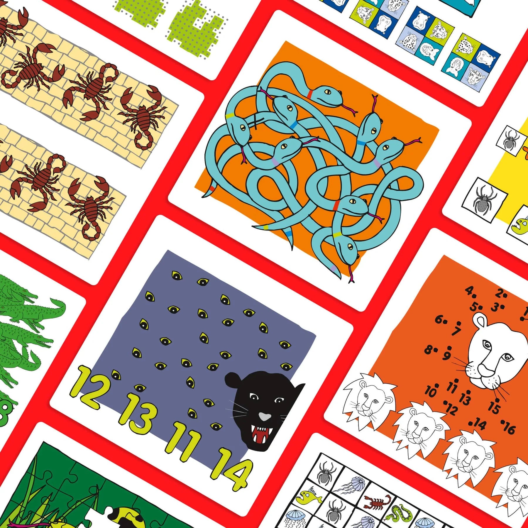 HABA - Logic! Case Expansion Set - Dangerous Animals - HABA - littleyoyo.ca