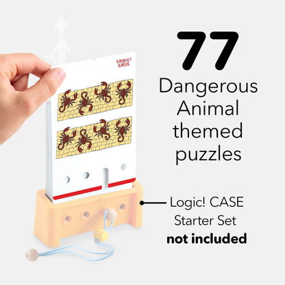 HABA - Logic!  Case Expansion Set - Dangerous Animals