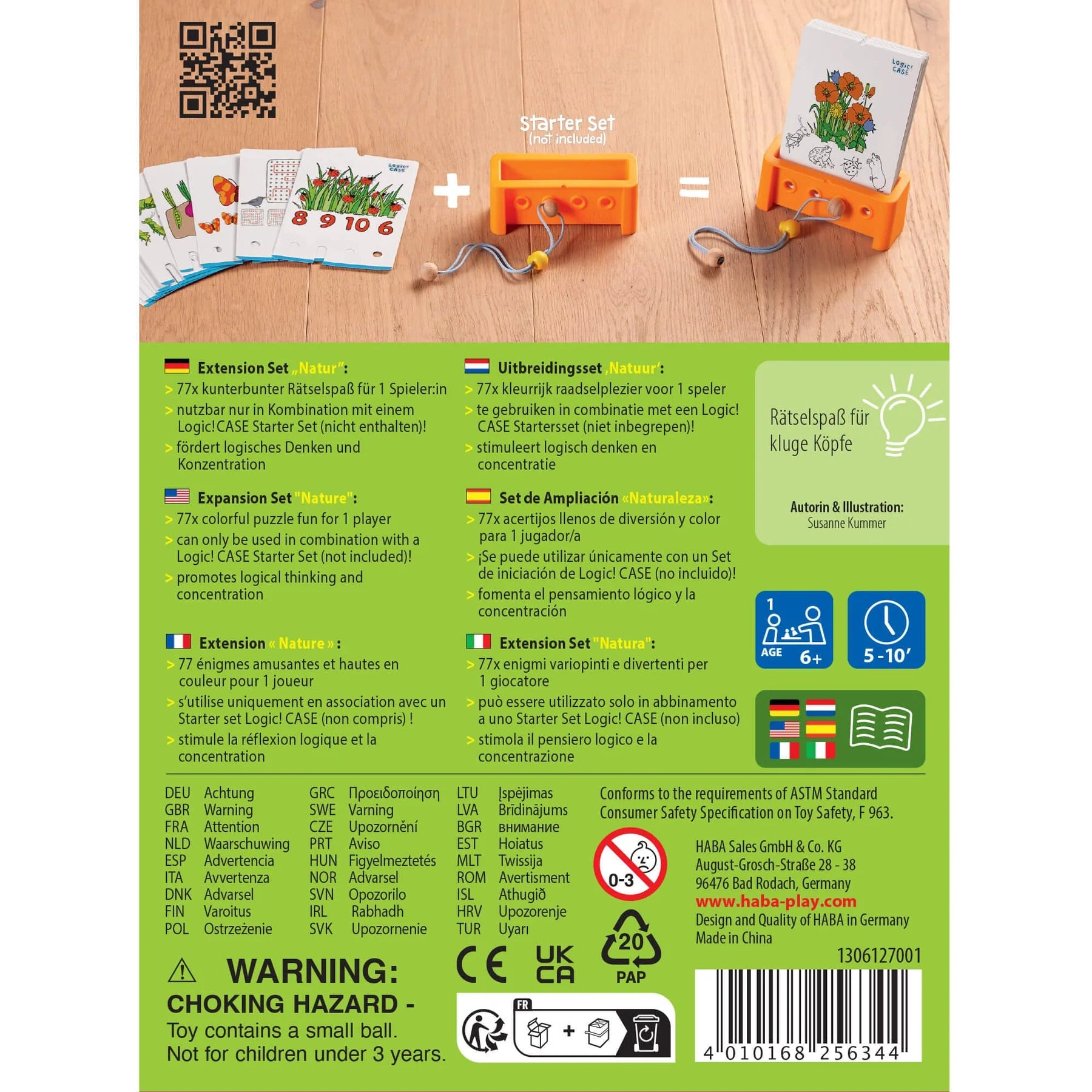 HABA - Logic! Case Expansion Set - Nature - HABA - littleyoyo.ca