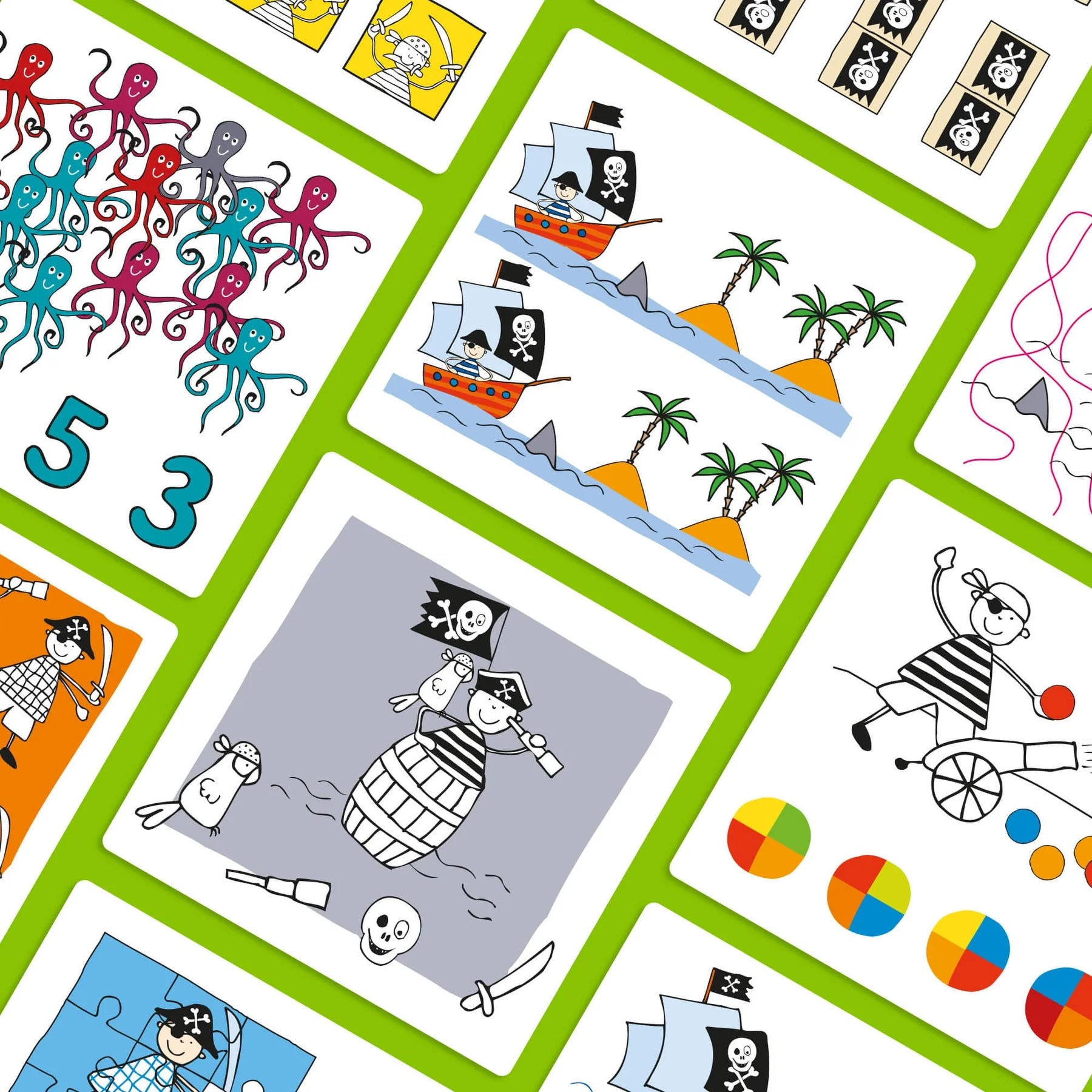 HABA - Logic! Case Expansion Set - Pirates - HABA - littleyoyo.ca